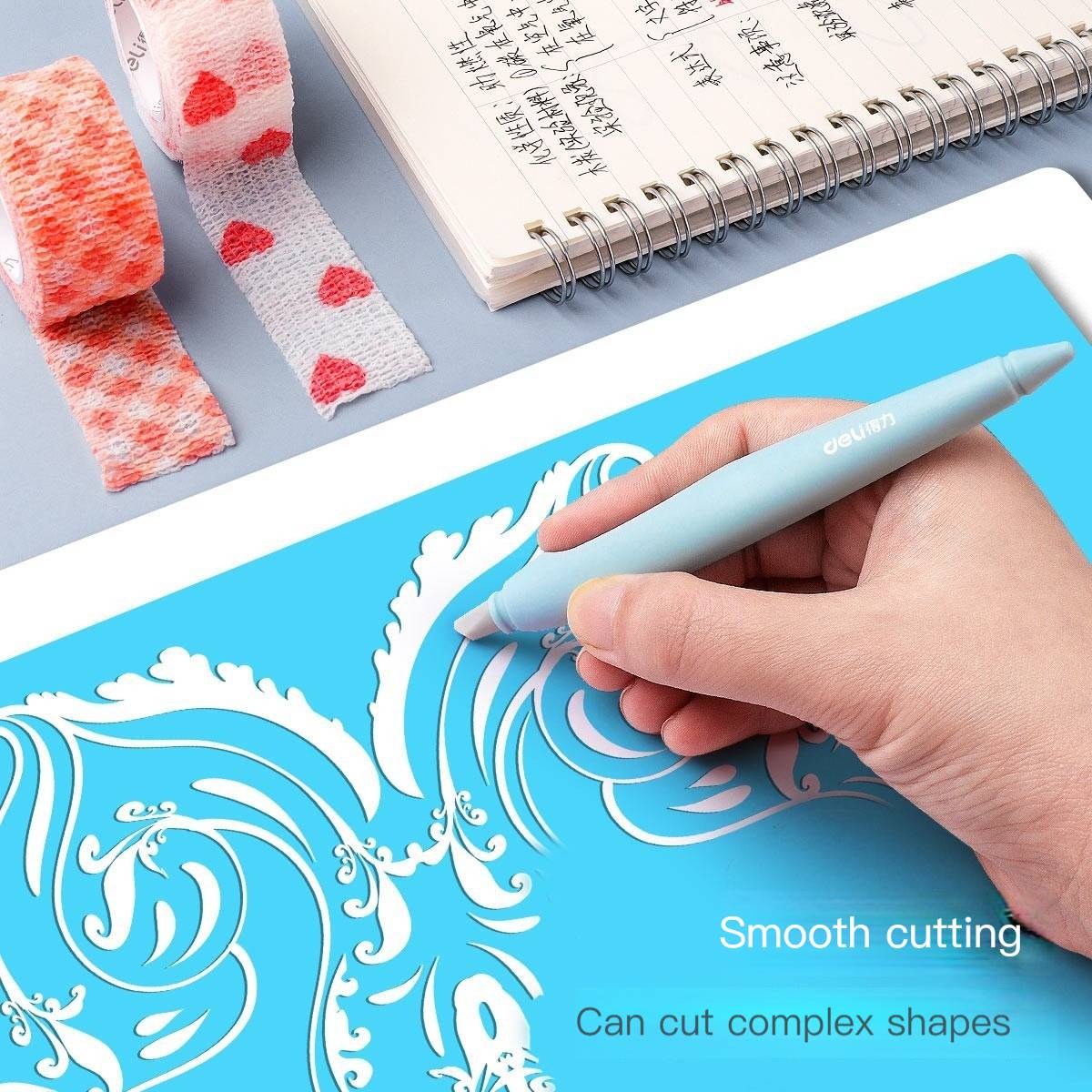 Art Craft Using Paper - Seramik Çok Amaçlı Kalem Şeklinde Bıçak,