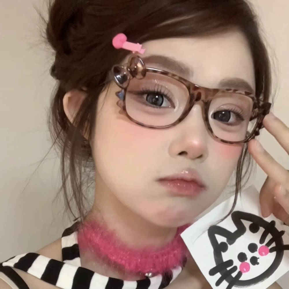 Art Craft Glasses - Kawaii Gözlük Retro Anime KtEyewear Dekoratif