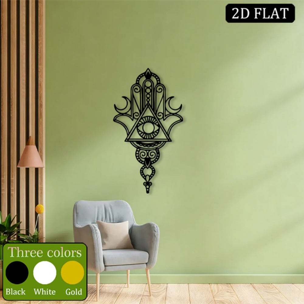 Art & Craft Photos - CIFBUY Demir Duvar Sanatı Hamsa Nazar