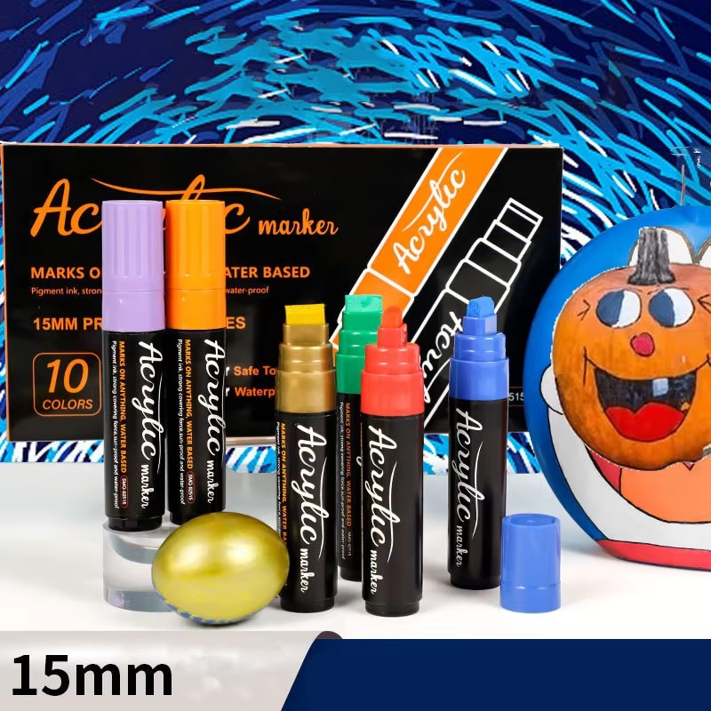 Art Craft Jumbo - 10/12 Renk Jumbo 15/10mm Akrilik Boya