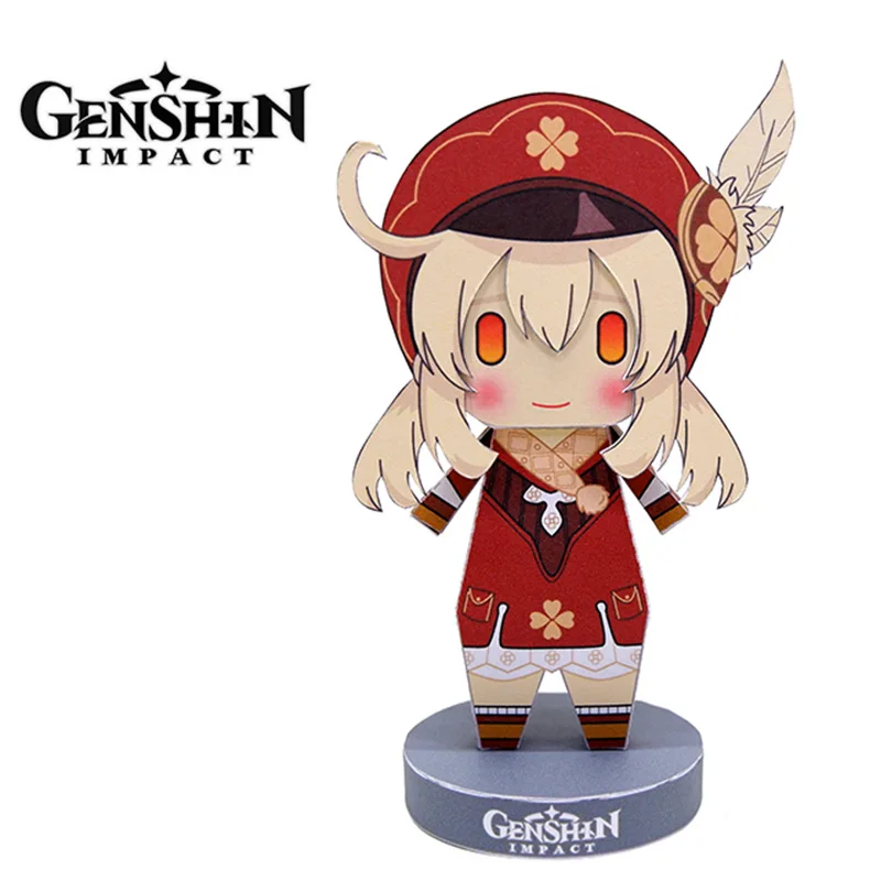 Art Craft Cardboard - Genshin Etki Klee Şekil Mini 3D