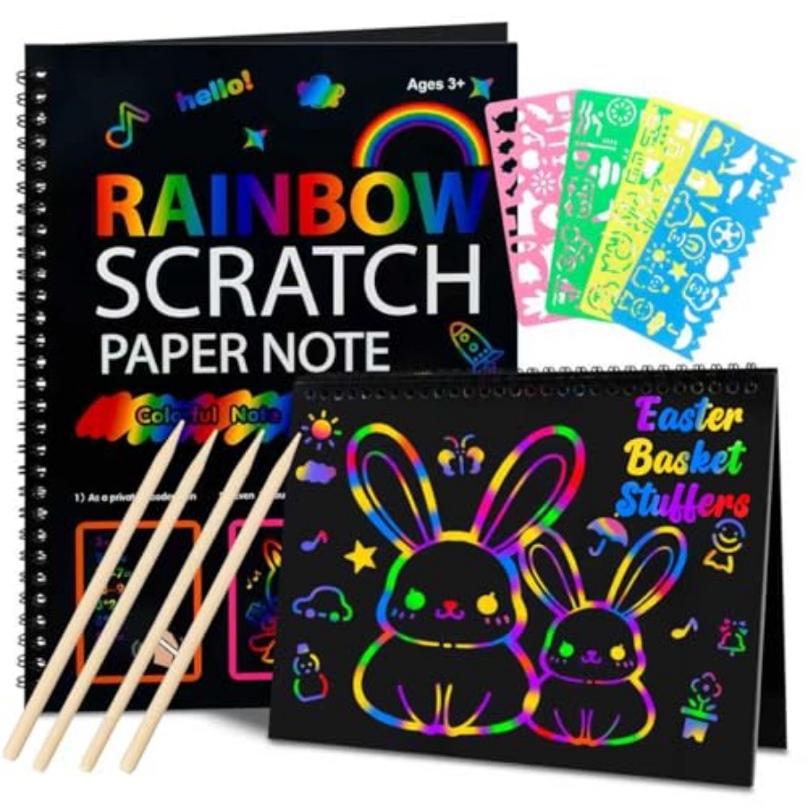Art Craft 2 Year Olds - Scratch Paper Art Crafts Gençler için