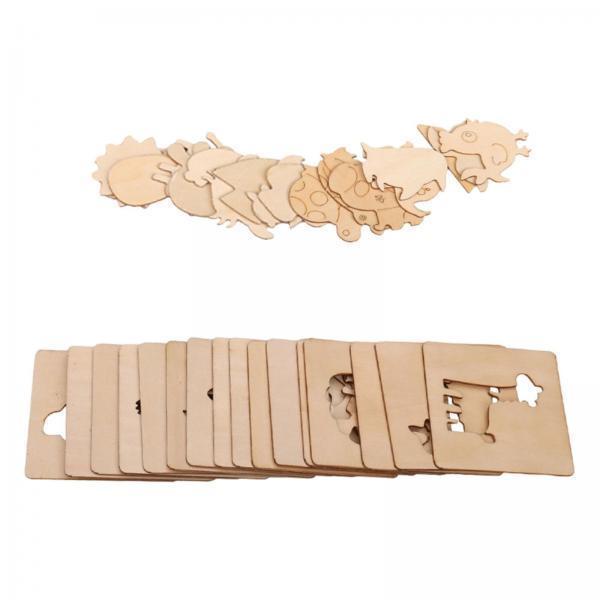 Art Craft For Preschoolers - Çocuklar için Çizim Şablonları Ahşap Yeniden
