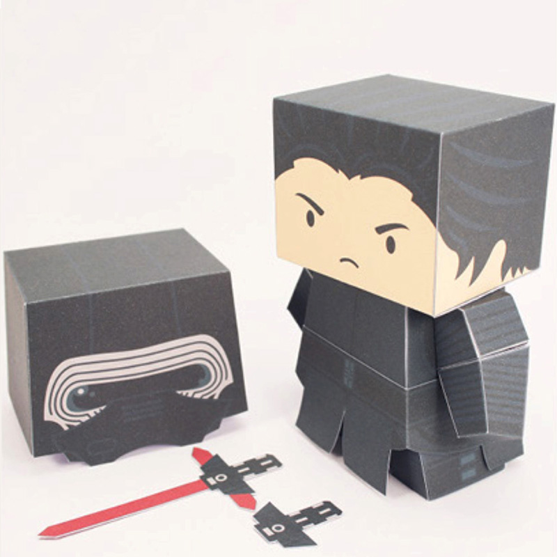 Art Craft Cardboard - Koyu çırak kağıt modeli Mini 3D