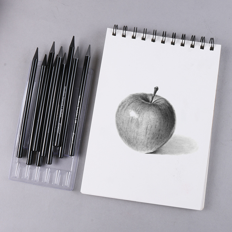 Ahşapsız grafit çizim karbon k - Sketching Charcoal Set incelemesi ve fiyatı