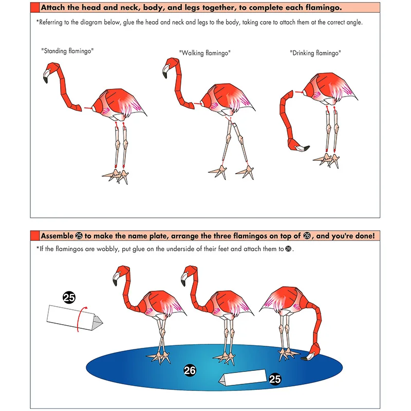 Karayip Flamingo Katlanır Üç K - Art Craft Cardboard incelemesi ve fiyatı