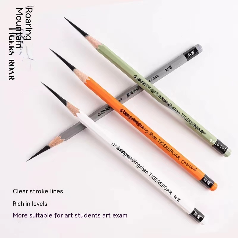 10 paket kroki siyah kömür kal - Sketching Charcoal Set incelemesi ve fiyatı
