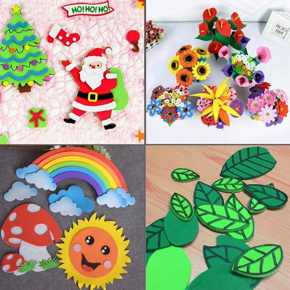 EVA 10 adet Sünger Köpük Kağıt - Art Craft 2 Year Olds incelemesi ve fiyatı