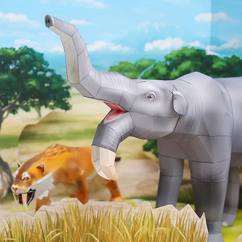 Deinotherium Fil Origami Sanat - Art Craft Cardboard incelemesi ve fiyatı