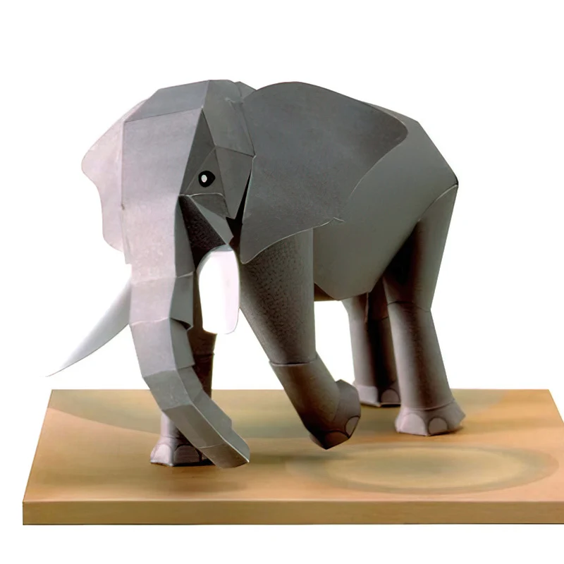 Afrika Fil Origami Sanat Mini  - Art Craft Cardboard incelemesi ve fiyatı