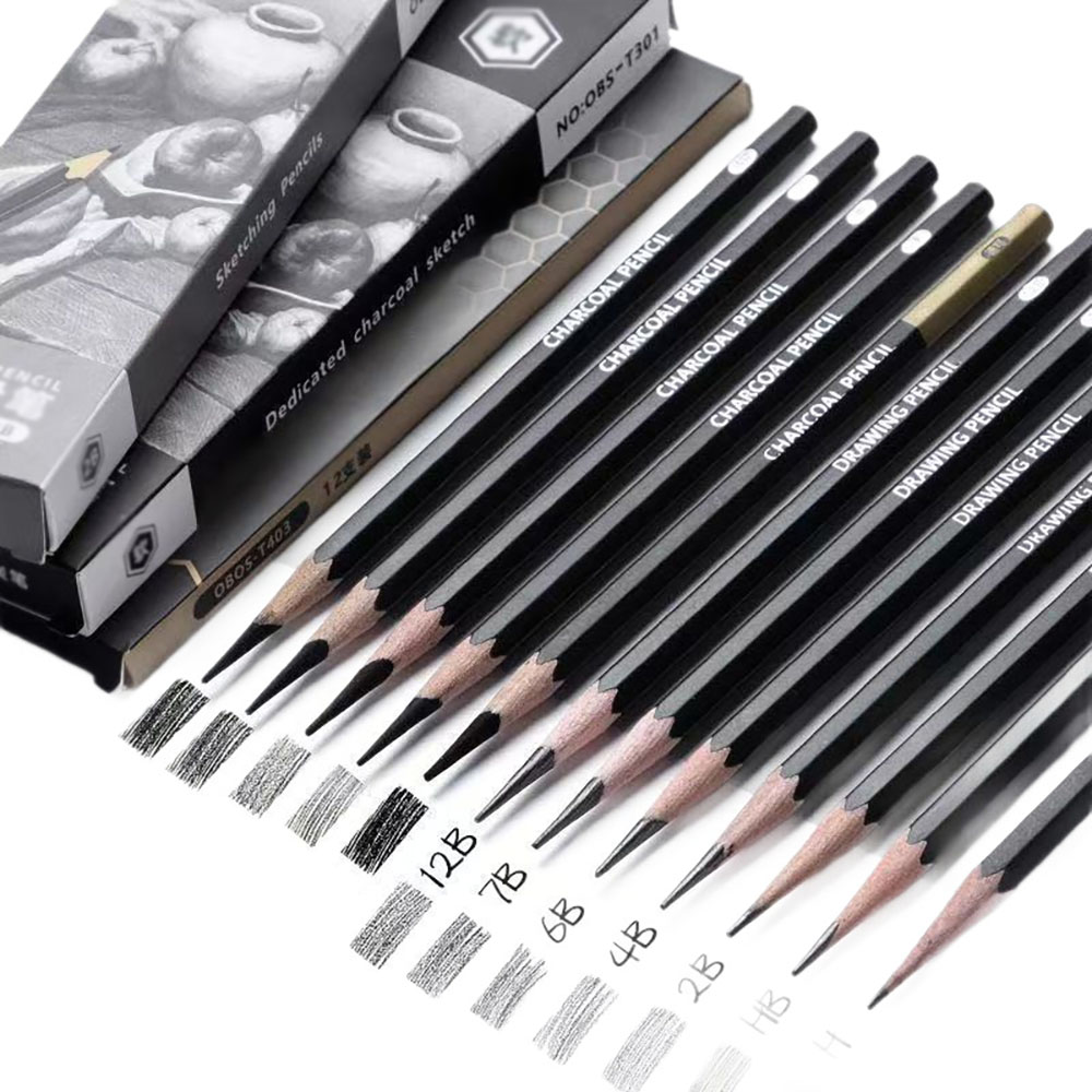 Öğrenciler için 12 parçalı esk - Sketching Charcoal Set incelemesi ve fiyatı
