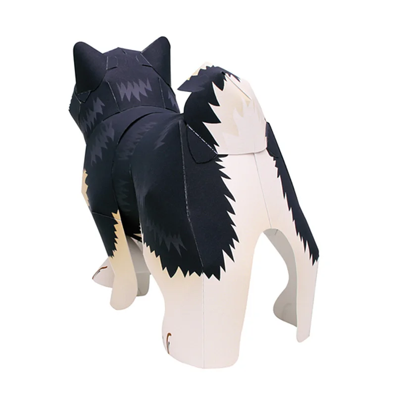 Siyah Shiba Inu Köpek El Yapım - Art Craft Cardboard incelemesi ve fiyatı