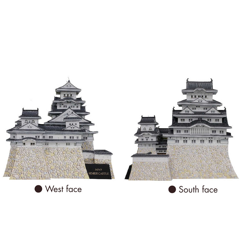 Japonya Himeji kale 3D kağıt m - Art Craft Cardboard incelemesi ve fiyatı
