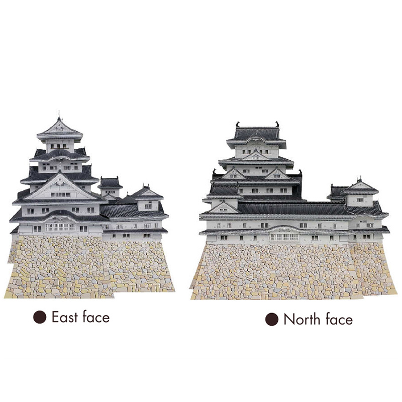 Japonya Himeji kale 3D kağıt m - Art Craft Cardboard incelemesi ve fiyatı