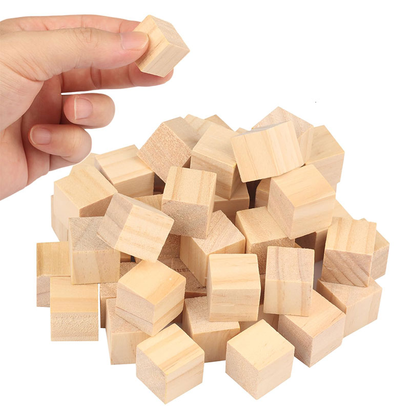 5-100 adet Bitmemiş Ahşap Blok - Art Craft 2 Year Olds incelemesi ve fiyatı