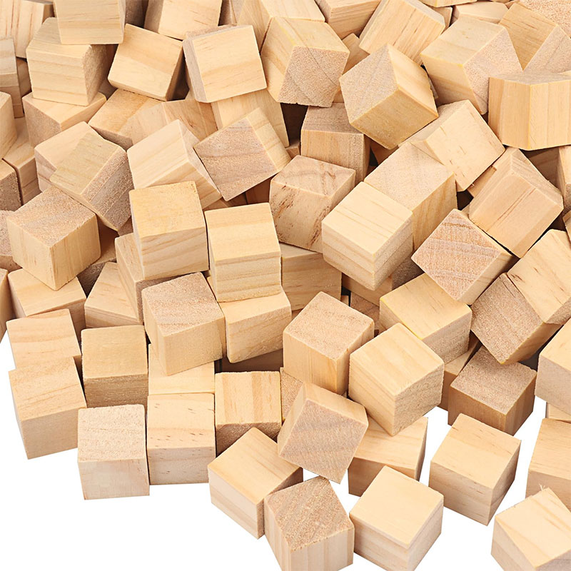 5-100 adet Bitmemiş Ahşap Blok - Art Craft 2 Year Olds incelemesi ve fiyatı
