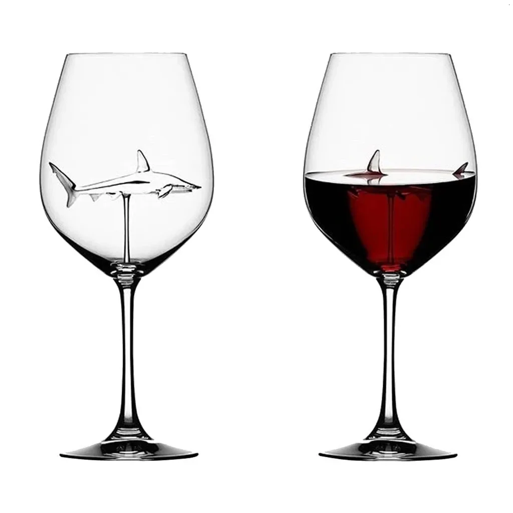 Köpekbalığı şarap bardakları f - Art Craft Glasses incelemesi ve fiyatı