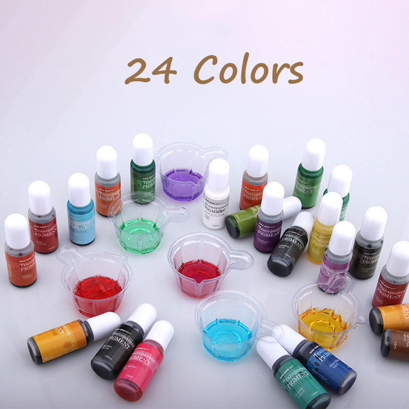 JCD 24 Renk 10 ml Şeffaf Mücev - Alcohol Ink Set incelemesi ve fiyatı