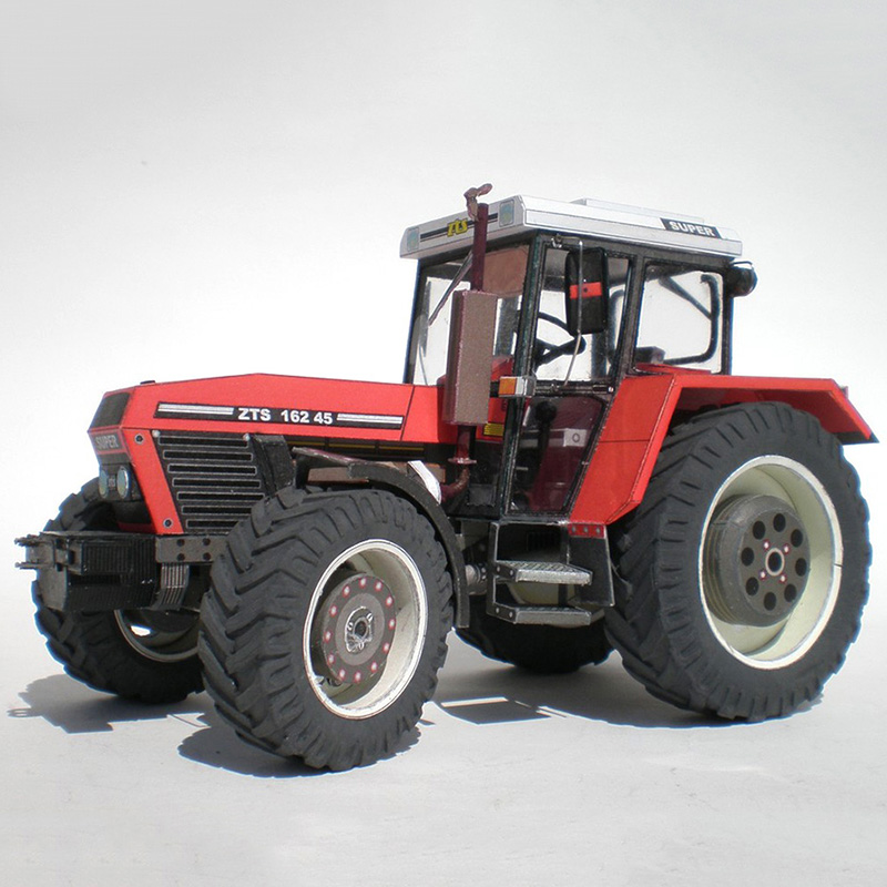 Zetor 162 45 traktör 1:32 çek  - Art Craft Cardboard incelemesi ve fiyatı