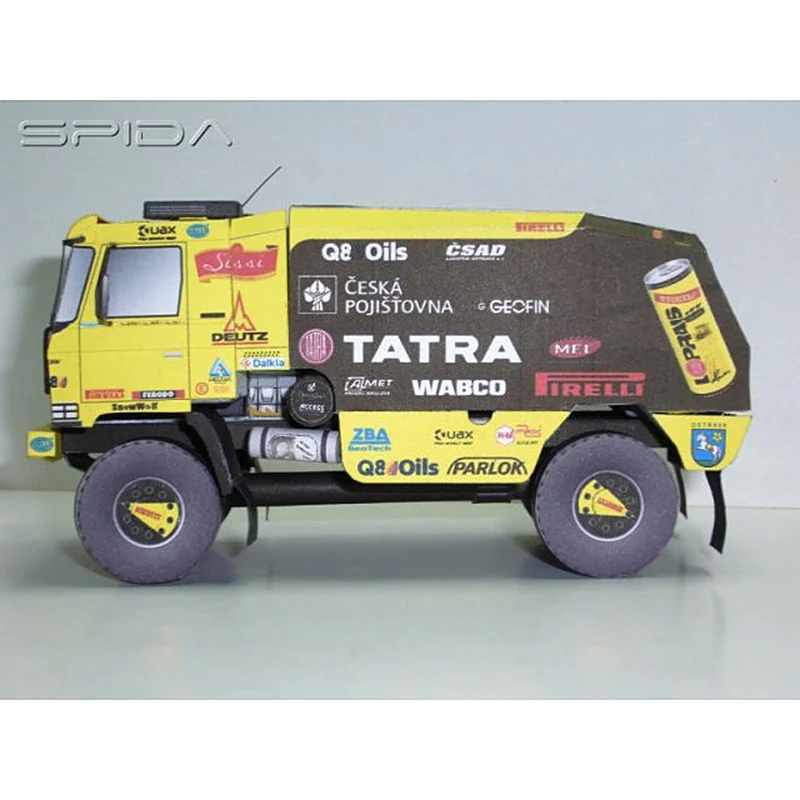 Tatra 815 2008 Kamyon 1: 53 Da - Art Craft Cardboard incelemesi ve fiyatı