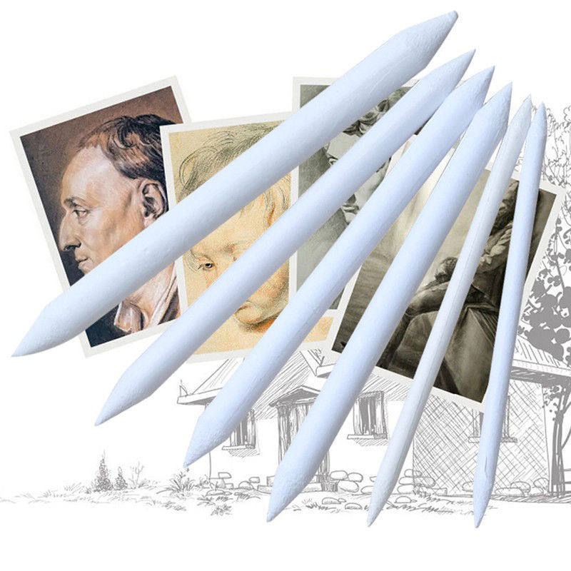 6 adet çizim kroki ovmak kalem - Sketching Charcoal Set incelemesi ve fiyatı