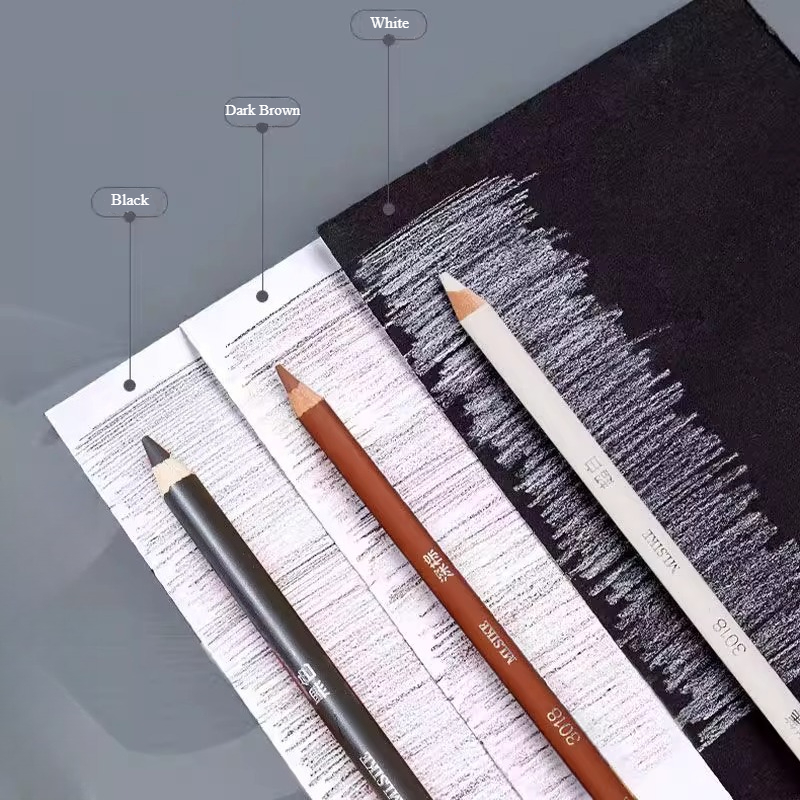 MLSIKE Renkli Karakalem Seti 6 - Sketching Charcoal Set incelemesi ve fiyatı