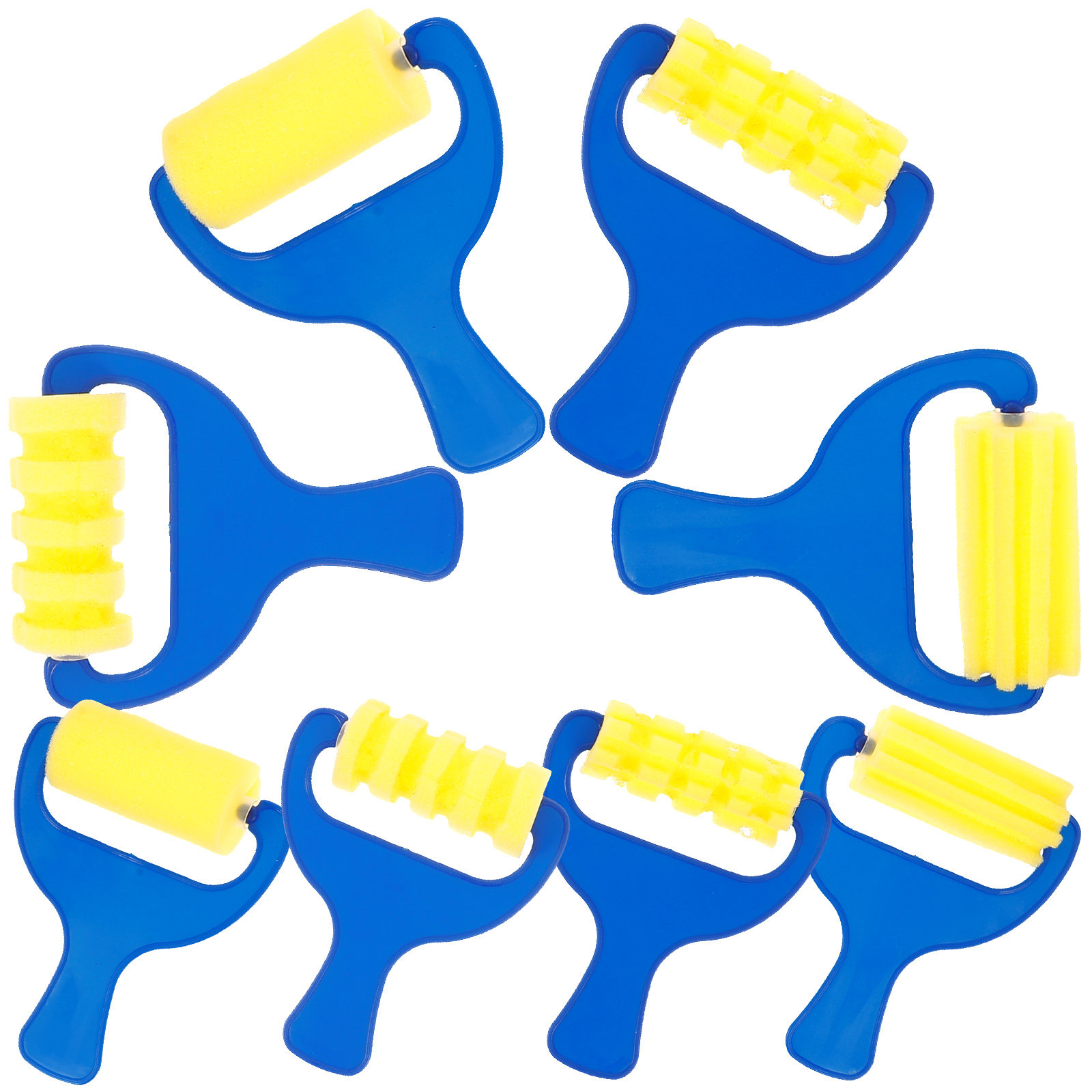 8 Parça Sünger Boya Rulosu Set - Art Craft For Preschoolers incelemesi ve fiyatı