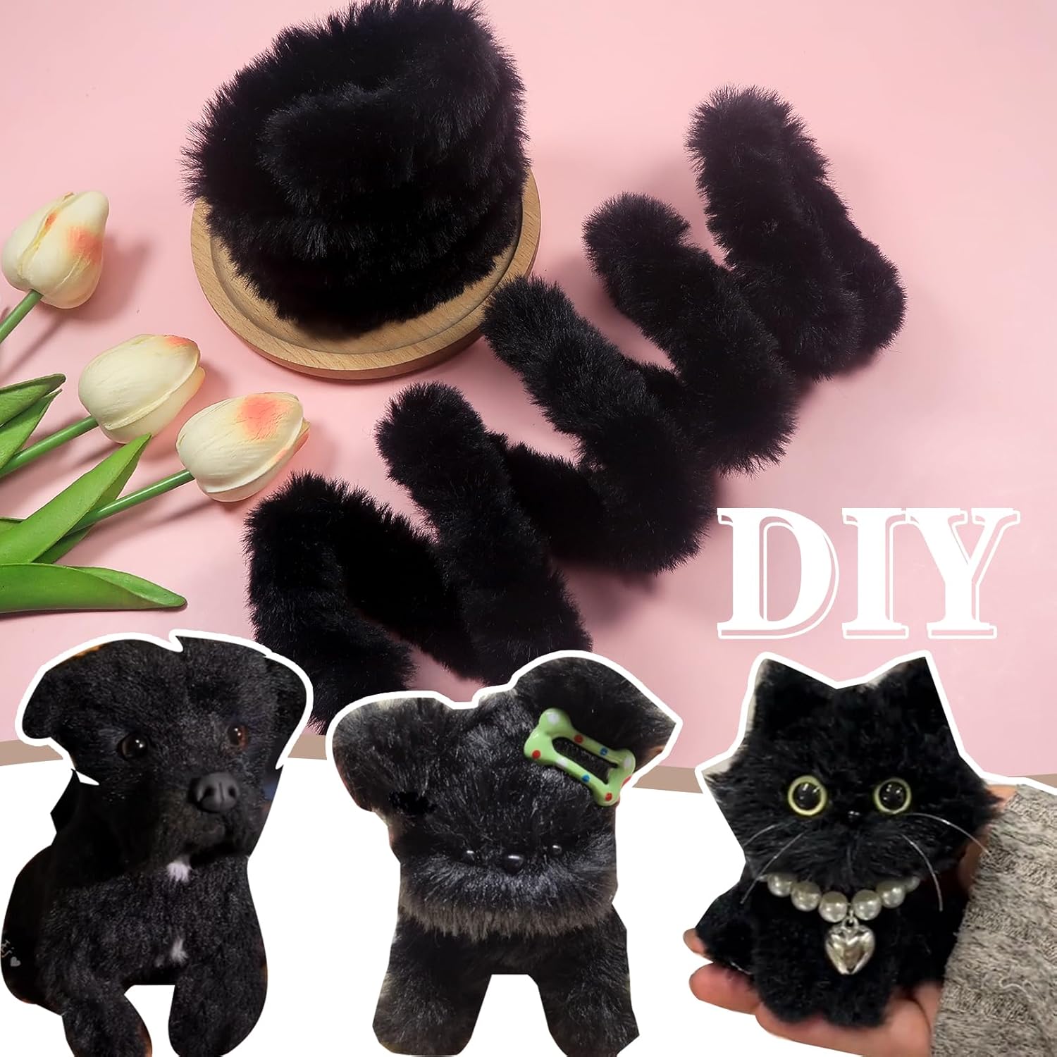 4 adet siyah boru temizleyicil - Art Craft Jumbo incelemesi ve fiyatı