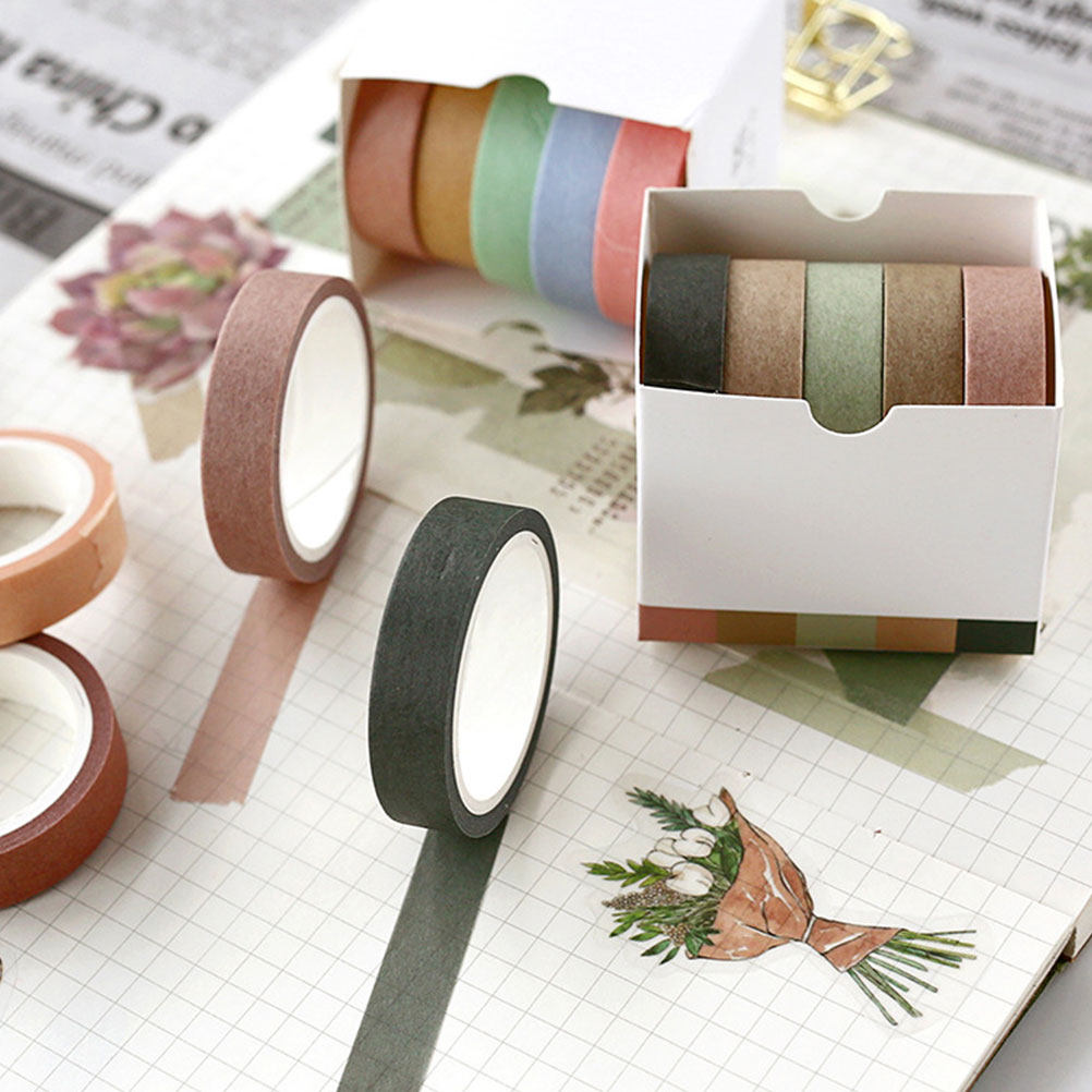 5 Adet Dekorasyon Washi Bant P - Art Craft Using Paper incelemesi ve fiyatı