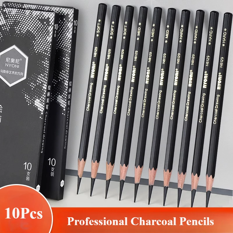 Profesyonel Kömür Kalem Çizim  - Sketching Charcoal Set incelemesi ve fiyatı