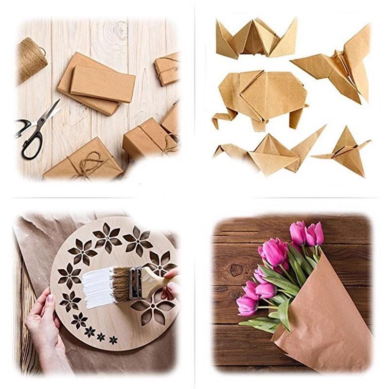 10 M Kahverengi Kraft Kağıt He - Art Craft Recycled Materials incelemesi ve fiyatı