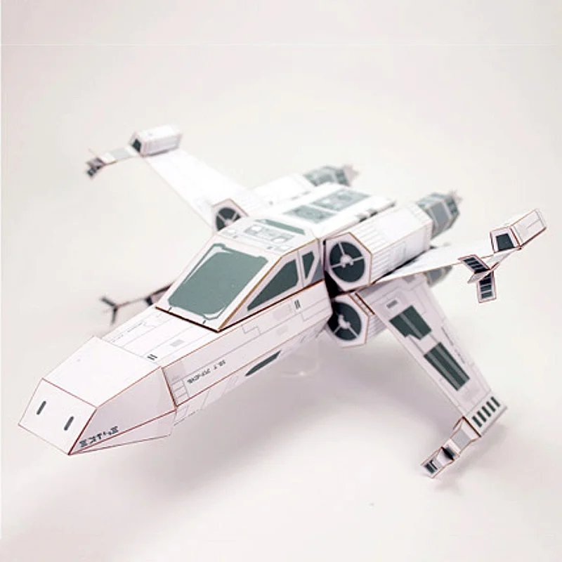 X-WING Fighter Beyaz Kağıt Mod - Art Craft Cardboard incelemesi ve fiyatı