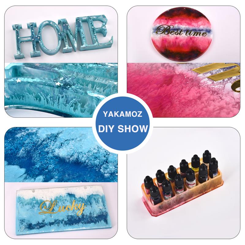 1 Set epoksi reçine Pigment ki - Alcohol Ink Set incelemesi ve fiyatı